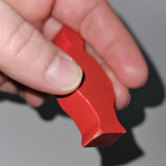 15 Wooden Toy People Figures Lot Railway Train Accessories Blue Green Red READ - Picture 7 of 11